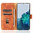 Leather Case Stands Flip Cover Holder L04Z for Samsung Galaxy S21 Plus 5G