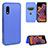 Leather Case Stands Flip Cover Holder L04Z for Samsung Galaxy XCover Pro Blue