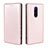 Leather Case Stands Flip Cover Holder L04Z for Sony Xperia 1 Rose Gold