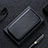 Leather Case Stands Flip Cover Holder L04Z for Vivo X60 Pro 5G Black