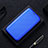 Leather Case Stands Flip Cover Holder L04Z for Vivo Y20s Blue