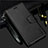 Leather Case Stands Flip Cover Holder L05 for Samsung Galaxy S21 Ultra 5G Black