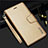 Leather Case Stands Flip Cover Holder L05 for Samsung Galaxy S21 Ultra 5G Gold