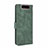 Leather Case Stands Flip Cover Holder L05Z for Samsung Galaxy A80 Green