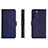 Leather Case Stands Flip Cover Holder L06 for Samsung Galaxy S23 Plus 5G Blue