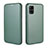 Leather Case Stands Flip Cover Holder L06Z for Samsung Galaxy A51 4G Green