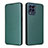 Leather Case Stands Flip Cover Holder L06Z for Samsung Galaxy M53 5G Green