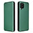 Leather Case Stands Flip Cover Holder L06Z for Samsung Galaxy M62 4G Green