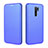 Leather Case Stands Flip Cover Holder L06Z for Xiaomi Redmi 9 Prime India Blue
