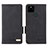 Leather Case Stands Flip Cover Holder L07Z for Google Pixel 5a 5G Black