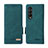 Leather Case Stands Flip Cover Holder L07Z for Samsung Galaxy Z Fold4 5G Green