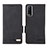 Leather Case Stands Flip Cover Holder L07Z for Vivo Y11s Black