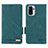 Leather Case Stands Flip Cover Holder L07Z for Xiaomi Poco M5S Green