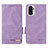 Leather Case Stands Flip Cover Holder L07Z for Xiaomi Poco M5S Purple