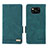 Leather Case Stands Flip Cover Holder L07Z for Xiaomi Poco X3 Pro Green