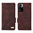 Leather Case Stands Flip Cover Holder L07Z for Xiaomi Redmi Note 11 Pro+ Plus 5G Brown