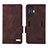 Leather Case Stands Flip Cover Holder L08Z for Xiaomi Poco F4 GT 5G Brown