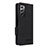 Leather Case Stands Flip Cover Holder L10Z for Samsung Galaxy Z Fold2 5G Black