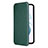 Leather Case Stands Flip Cover Holder L12Z for Samsung Galaxy S22 Plus 5G Green