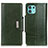 Leather Case Stands Flip Cover Holder M01L for Motorola Moto Edge 20 Lite 5G Green