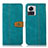 Leather Case Stands Flip Cover Holder M01L for Motorola Moto Edge 30 Ultra 5G Green
