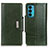 Leather Case Stands Flip Cover Holder M01L for Motorola Moto Edge Lite 5G Green