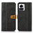 Leather Case Stands Flip Cover Holder M01L for Motorola Moto Edge X30 Pro 5G Black