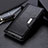 Leather Case Stands Flip Cover Holder M01L for Motorola Moto G10 Black