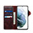 Leather Case Stands Flip Cover Holder M01T for Samsung Galaxy S21 5G