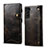 Leather Case Stands Flip Cover Holder M01T for Samsung Galaxy S21 5G Black