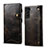 Leather Case Stands Flip Cover Holder M01T for Samsung Galaxy S21 Plus 5G Black