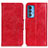 Leather Case Stands Flip Cover Holder M02L for Motorola Moto Edge S Pro 5G Red