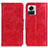 Leather Case Stands Flip Cover Holder M02L for Motorola Moto Edge X30 Pro 5G Red