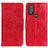Leather Case Stands Flip Cover Holder M02L for Motorola Moto G Power (2022) Red