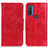 Leather Case Stands Flip Cover Holder M02L for Motorola Moto G Pure Red