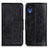 Leather Case Stands Flip Cover Holder M02L for Samsung Galaxy A03 Core Black