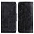 Leather Case Stands Flip Cover Holder M02L for Samsung Galaxy A13 5G Black