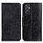 Leather Case Stands Flip Cover Holder M02L for Samsung Galaxy M34 5G Black