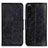 Leather Case Stands Flip Cover Holder M02L for Sony Xperia 1 IV Black