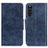 Leather Case Stands Flip Cover Holder M02L for Sony Xperia 10 III Lite Blue