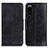 Leather Case Stands Flip Cover Holder M02L for Sony Xperia 5 III Black