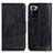 Leather Case Stands Flip Cover Holder M02L for Xiaomi Poco X3 GT 5G Black