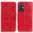 Leather Case Stands Flip Cover Holder M02L for Xiaomi Redmi 11 Prime 4G Red