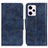Leather Case Stands Flip Cover Holder M02L for Xiaomi Redmi Note 12 Pro 5G Blue