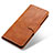 Leather Case Stands Flip Cover Holder M03L for Motorola Moto Edge 30 Pro 5G Brown