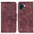 Leather Case Stands Flip Cover Holder M03L for Oppo A94 4G Purple