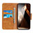 Leather Case Stands Flip Cover Holder M03L for Samsung Galaxy A03