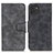 Leather Case Stands Flip Cover Holder M03L for Samsung Galaxy A03 Black
