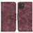Leather Case Stands Flip Cover Holder M03L for Samsung Galaxy A03 Purple