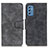 Leather Case Stands Flip Cover Holder M03L for Samsung Galaxy M52 5G Black